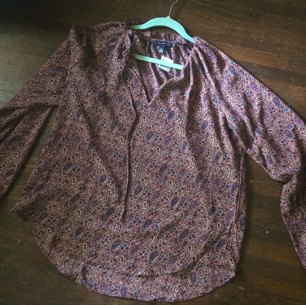 Loose work blouse